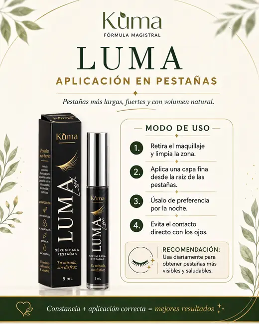 LUMA: aplicación en pestañas