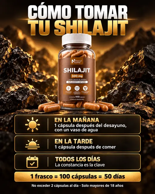 Cómo tomar tu Shilajit